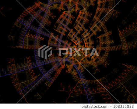 Imaginatory fractal abstract background Image 108335888