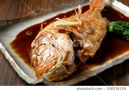 Boiled Sea bream sea bream 108336139