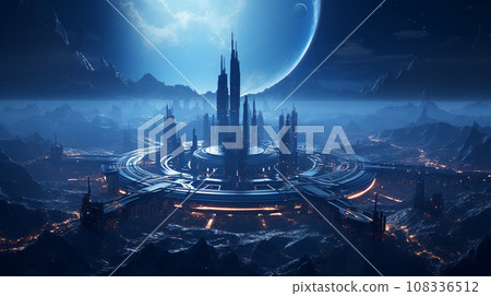 ai created underground city ai created underground city 108336512