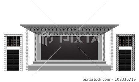 3d, microphone, podium 108336719