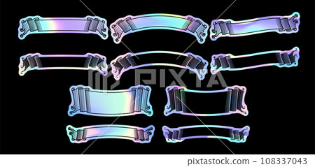 標籤集採用水平全像圖貼紙設計。 108337043