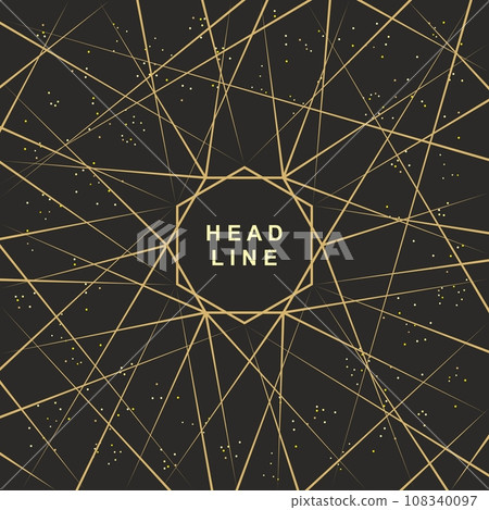 Abstract background from lines. Vector creative design. Abstract background from lines. Vector creative design. 108340097