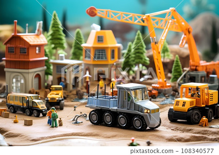 Construction site (diorama) Construction site (diorama) 108340577