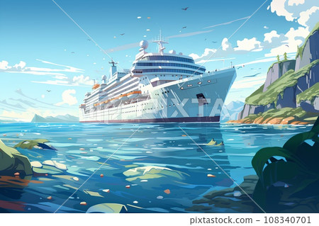 海洋、巡洋艦和豪華客輪 108340701