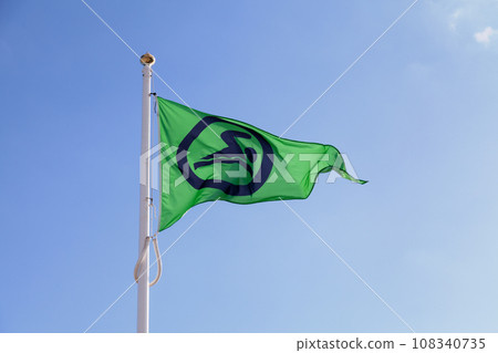 Beach flag - Allowed to swim 108340735