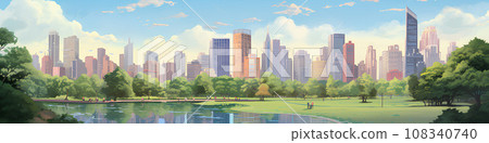 公園與城市(綠色)景觀 公園與城市(綠色)景觀 108340740
