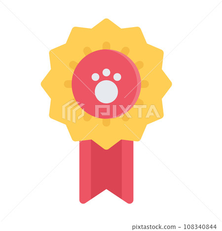 design vector image icons pet award 108340844