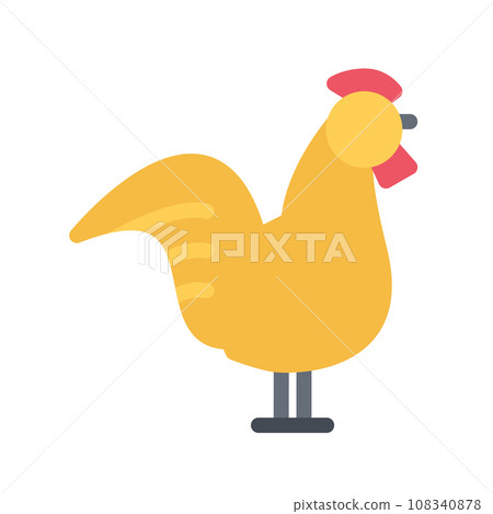 design vector image icons cock 108340878