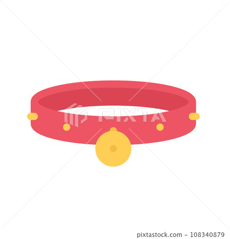 design vector image icons pet collar design vector image icons pet collar 108340879