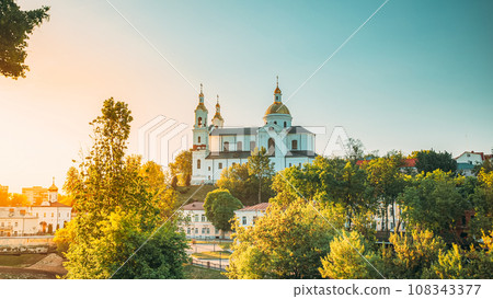 Vitebsk, Belarus. View On Assumption Cathedral Church 108343377