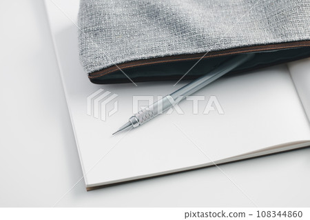 Mechanical pencil and notebook 108344860