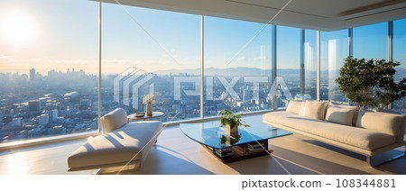 Urban tower apartment and scenery Urban tower apartment and scenery 108344881
