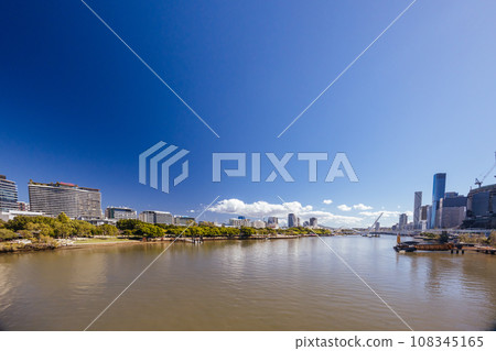 Southbank View in Brisbane Australia Southbank View in Brisbane Australia 108345165