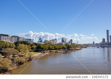 Southbank View in Brisbane Australia Southbank View in Brisbane Australia 108345172