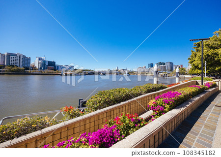 Southbank View in Brisbane Australia Southbank View in Brisbane Australia 108345182
