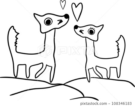 Cartoon funny animal Cartoon funny animal 108346183