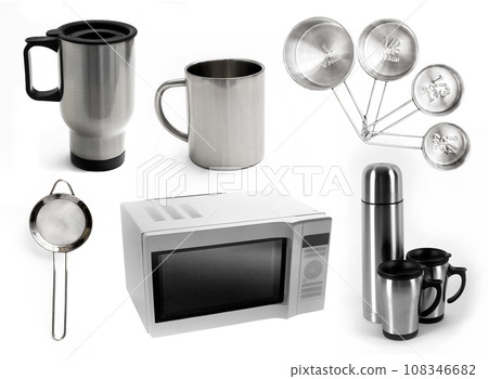 Crockery for camping and microwave oven 108346682