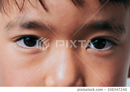 3rd grade boy's eyes 108347248