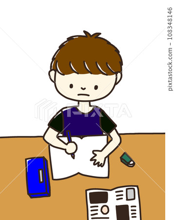 男孩在學習 108348146