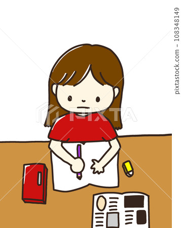 Girl studying 108348149