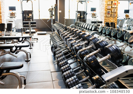 無人健身館內景 無人健身館內景 108348530