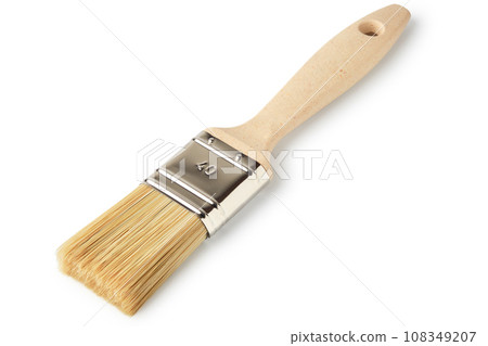 Paint brush isolated over white background. Paint brush isolated over white background. 108349207