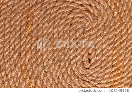 Close up view of brown rope pattern. Close up view of brown rope pattern. 108349368