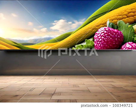 Colorful backgrounds and backdrops, the beauty of nature, Generative Ai 108349721