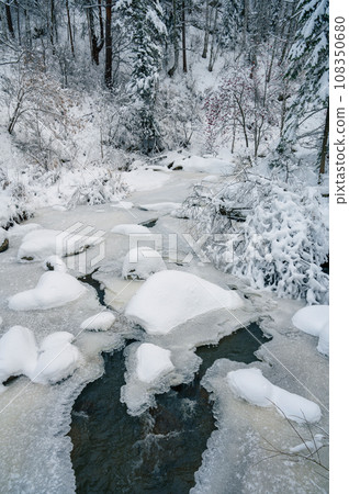 Beauty winter landscape Beauty winter landscape 108350680