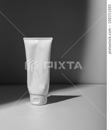 Cream tube, squeezed cosmetic container, package Cream tube, squeezed cosmetic container, package 108351885