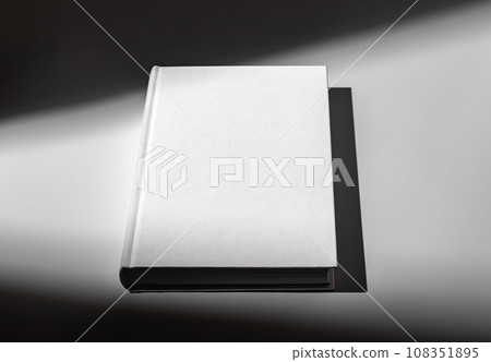 Blank Hardcover Book Mockup. Space for design 108351895