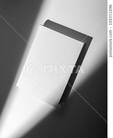 Blank Hardcover Book Mockup for Promotion and Advertisement 108351896
