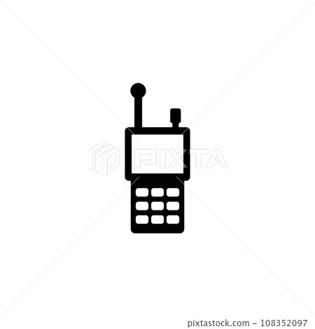 Satellite Phone, Sat Mobile Cell Telephone, Satphone. Flat Vector Icon illustration. Simple black symbol on white background. Satellite Telephone sign design template for web and mobile UI element. Satellite Phone, Sat Mobile Cell Telephone, Satphone. Flat Vector Icon illustration. Simple black symbol on white background. Satellite Telephone sign design template for web and mobile UI element. 108352097