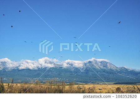 High Tatras from Spisska Sobota, Slovakia High Tatras from Spisska Sobota, Slovakia 108352620