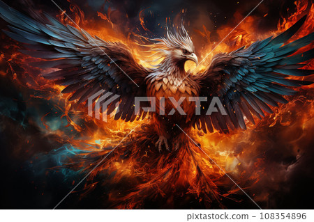 Phoenix “AI generated image” - Stock Illustration [108354896] - PIXTA