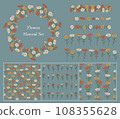 design, pattern, frame 108355628