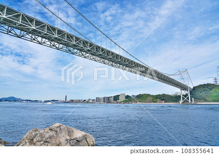 [Kanmon Bridge] Moji, Moji Ward, Kitakyushu City, Fukuoka Prefecture 108355641