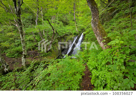Utsue 48 Waterfalls Aori Falls, Kokufu Town, Takayama City, Gifu Prefecture 108356027