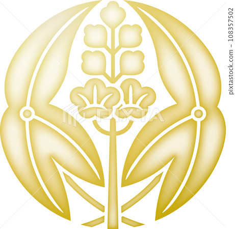Family crest Dakizawa [gold] 108357502
