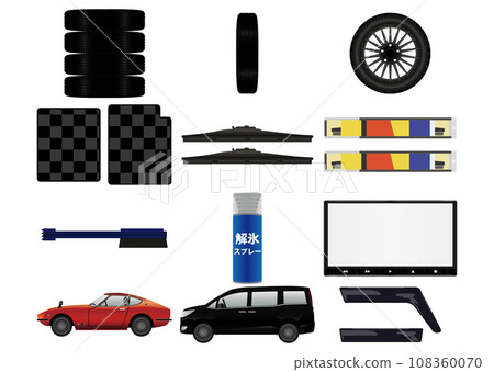 Various car supplies 108360070