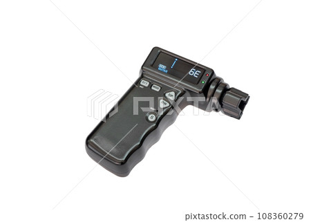 Automatic tuner for Guitar Ukulele, isolated on white background , sixth string note E low 108360279