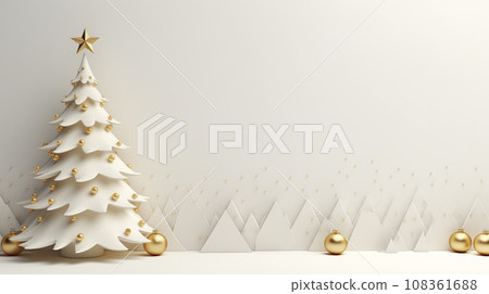 AI藝術聖誕主題背景 聖誕主題背景 108361688