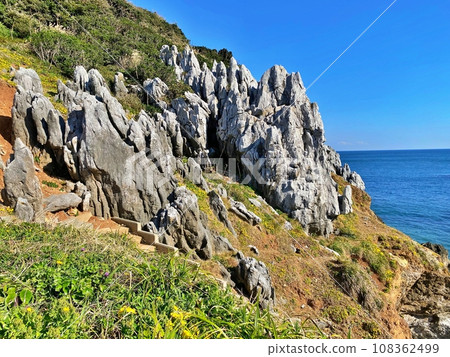 三重縣鳥羽市上島喀斯特地形 三重縣鳥羽市上島喀斯特地形 108362499