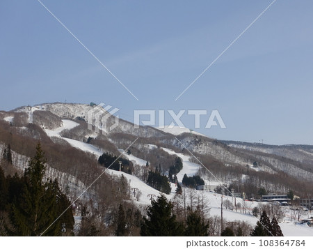 Panoramic view of Zao Onsen Ski Resort Zao Ropeway Zao Central Ropeway Zao Sky Cable Panoramic view of Zao Onsen Ski Resort Zao Ropeway Zao Central Ropeway Zao Sky Cable 108364784