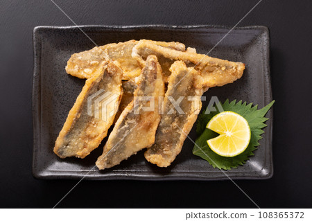 Horse mackerel (horse mackerel) fried tatsuta 108365372