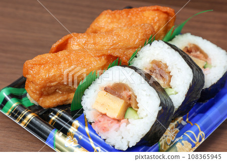 Sukeroku、inari、futomaki、壽司、日本料理、日本、食物、Sukeroku 壽司、便當、托盤、容器、 108365945