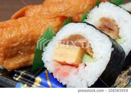 Sukeroku、inari、futomaki、壽司、日本料理、日本、食物、Sukeroku 壽司、便當、托盤、容器、 108365959