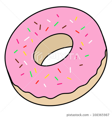 Donut drawing Donut drawing 108365987