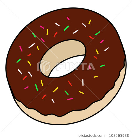 Donut drawing Donut drawing 108365988