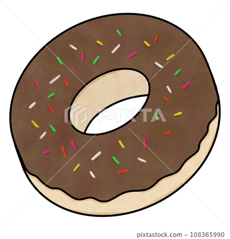 Donut drawing Donut drawing 108365990